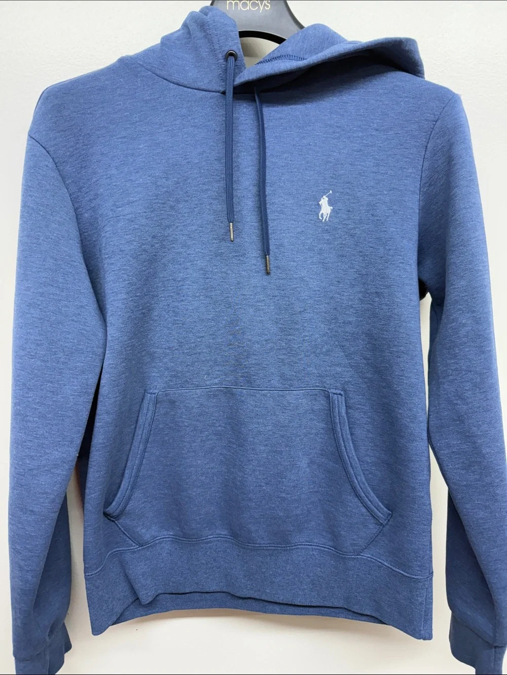 Polo by Ralph Lauren Heather Blue Pullover Hoodie